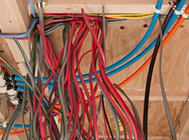 事例、住宅電気設備